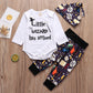 Baby Suit Autumn Spring Autumn Romper Pants Hat 3 Piece Set