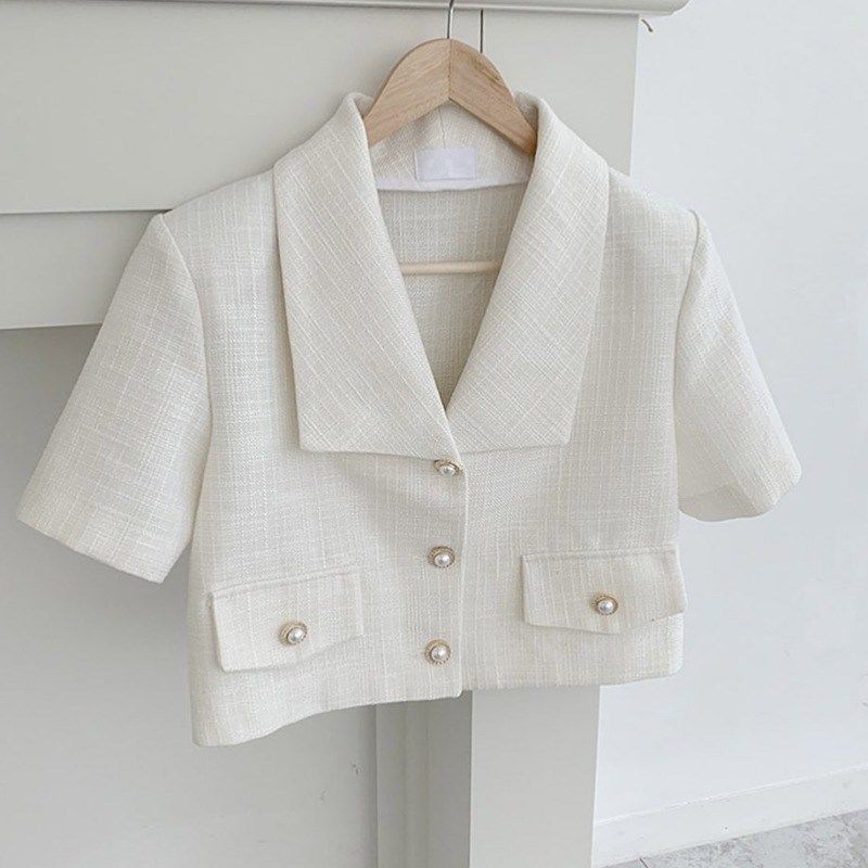 Korean Style Loose Casual All-match Short-sleeved Small Suit