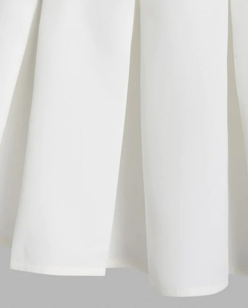 Temperament Women's Slim Pleated Skirt