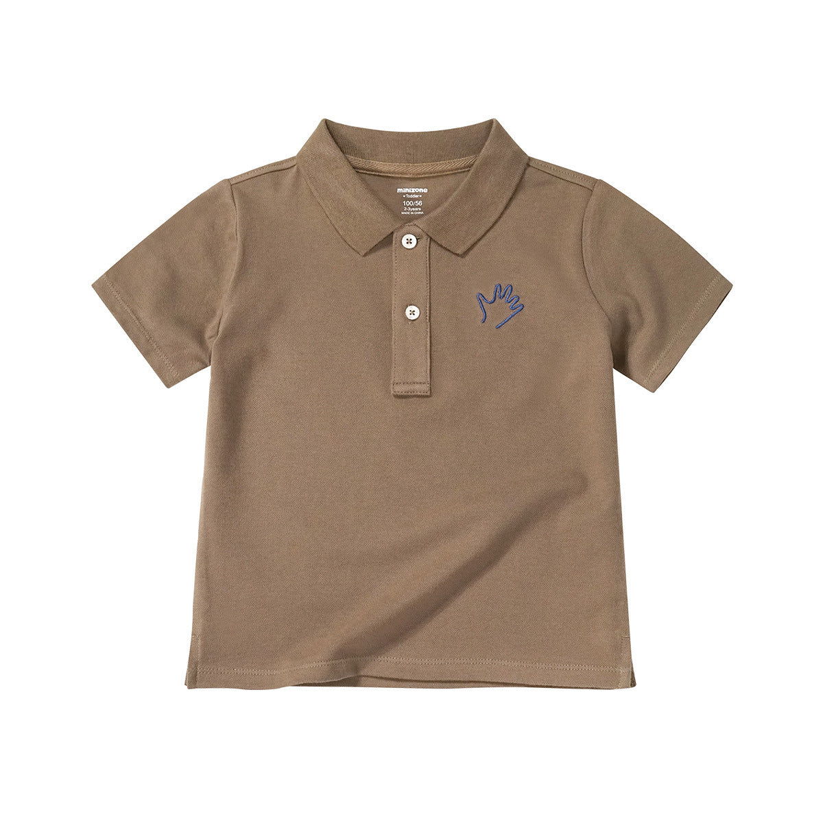 Comfortable And Breathable Top With Solid Color Lapel