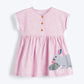T-shirt enfant manches courtes coton col rond fille