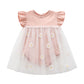 Baby Bag Fart Skirt Small Daisy Mesh Stitching Dress