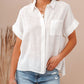 Lapel Button Button Shirts For Women
