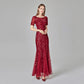 Robe d'été et d'automne pour femmes européennes et belles, robe de soirée à paillettes