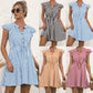 Nellie - Mini-robe à manches courtes tendance