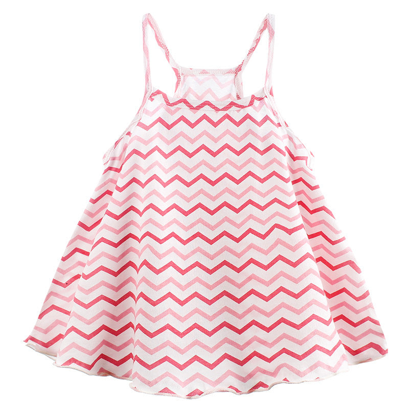 Baby Girl Summer Sling Dress Baby Pure Cotton