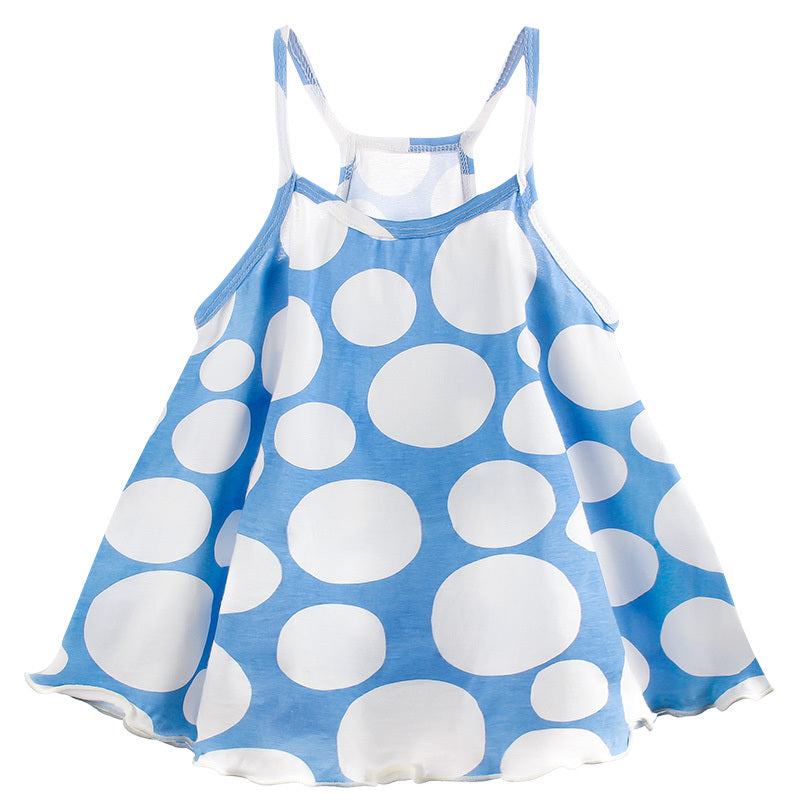 Baby Girl Summer Sling Dress Baby Pure Cotton