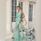 Halter Mop Dress Sequined Party Dress