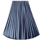 Gold velvet pleated skirt