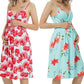 Robe fleurie avec condoléances