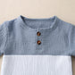 Baby's Multi-color Short Sleeve T-shirt Shorts Set