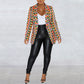 European And American Slim-fit Printed Top Suit Jacket