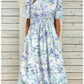 Women's Summer New V-neck Simple Printing Casual Dress In Stock Dress