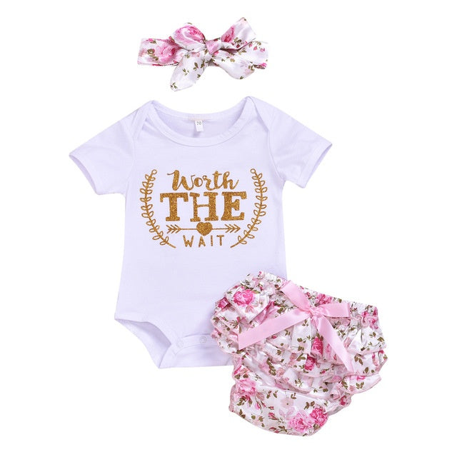 Combinaison d'été pour bébé fille