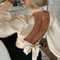 Solid color ladies long sleeve top