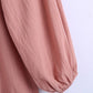 Square Neck Lantern Sleeve Jumpsuit Loose Versatile Shorts