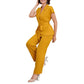 Women's Fashionable Elegant And Graceful Solid-Color Blazer Suit With Batwing Sleeves