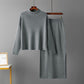 European And American Leisure Loose Fashion Long Skirt Two-piece Set