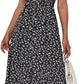 V-neck Elegant Mid-length Dress