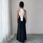 Elegant And Fashionable Color-block Sheath Dress