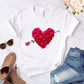 Imprimé Love à manches courtes