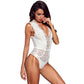 Lace  sleeveless one-piece pajamas