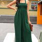 Simple High Waist Knitted One-piece Trousers