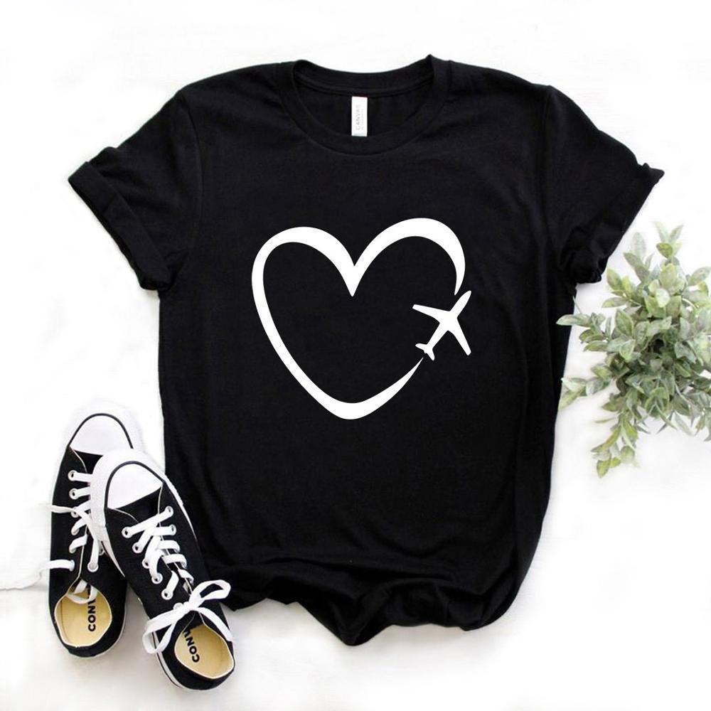 T-shirt décontracté à manches courtes avec grand imprimé graphique creux
