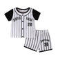 Children's Summer Short-sleeved T-shirt Shorts Two-piece Set
