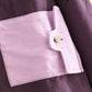Loose-fitting color-matching coat