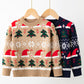Pull pour enfants, bonnet de Noël, pull pour bébé, automne et hiver, européen et américain