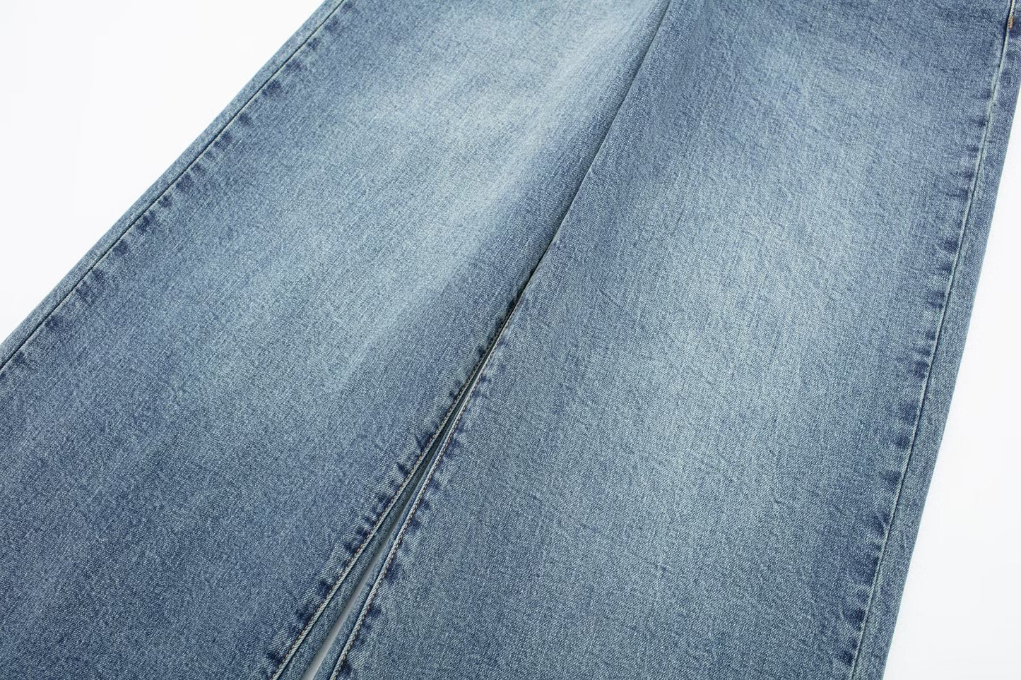 Women's Fashion Tube Top Denim Jumpsuit