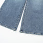 Women's Fashion Tube Top Denim Jumpsuit