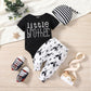 Cartoon Printed Trousers Hat Three-piece Set