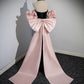 Evening Dress Women Bow Annual Meeting Host Performance Dress