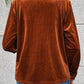 Chemise à col montant pour femme