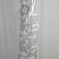 Fashion Polo Collar Printed Button Lace-up Jumpsuit
