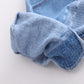 Autumn Children's Jeans Cardigan Pants T-shirt Suit