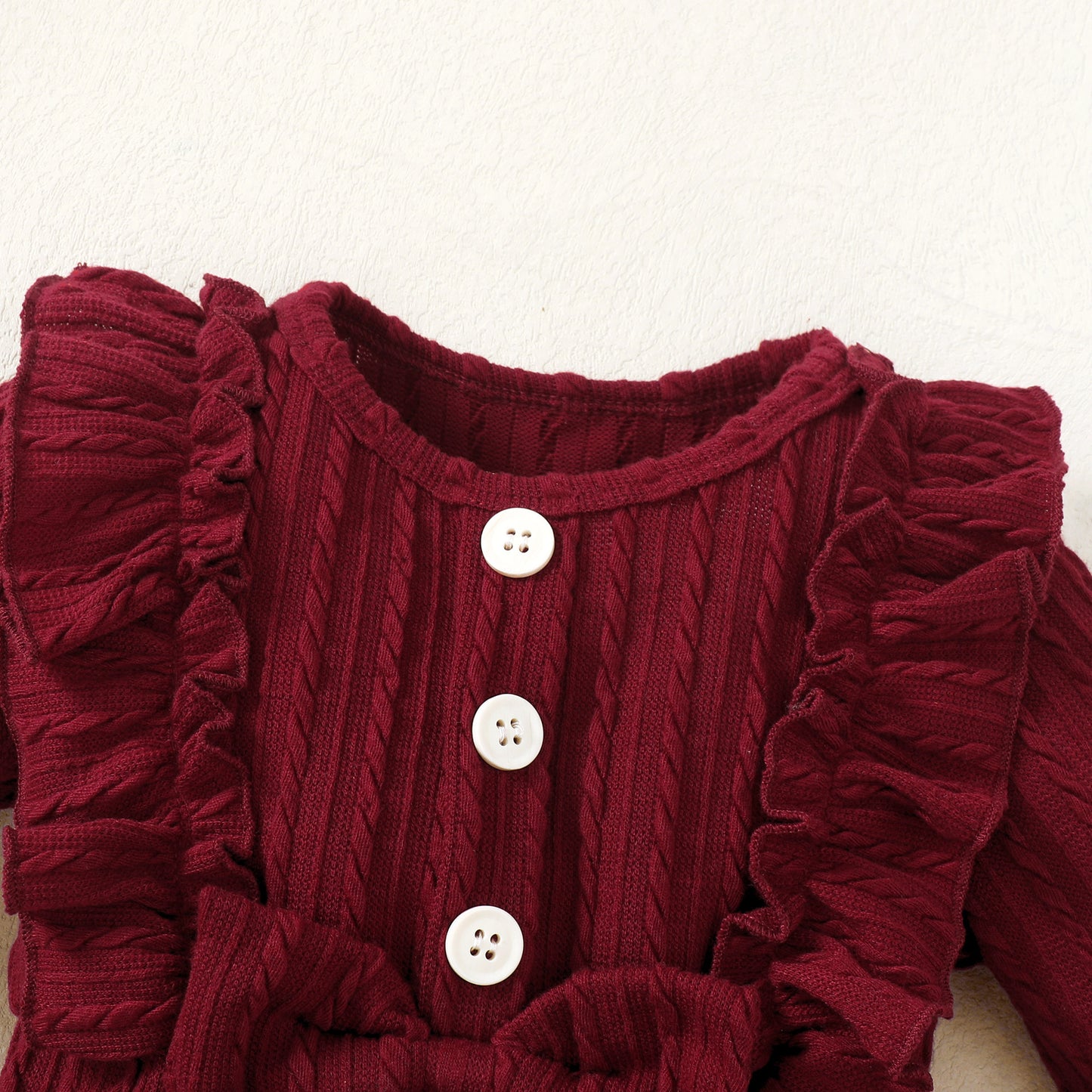 Combinaison pantalon couleur unie pour fille