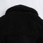 Autumn New European And American Style Fleece Double Row Ornament Loose Overcoat Coat
