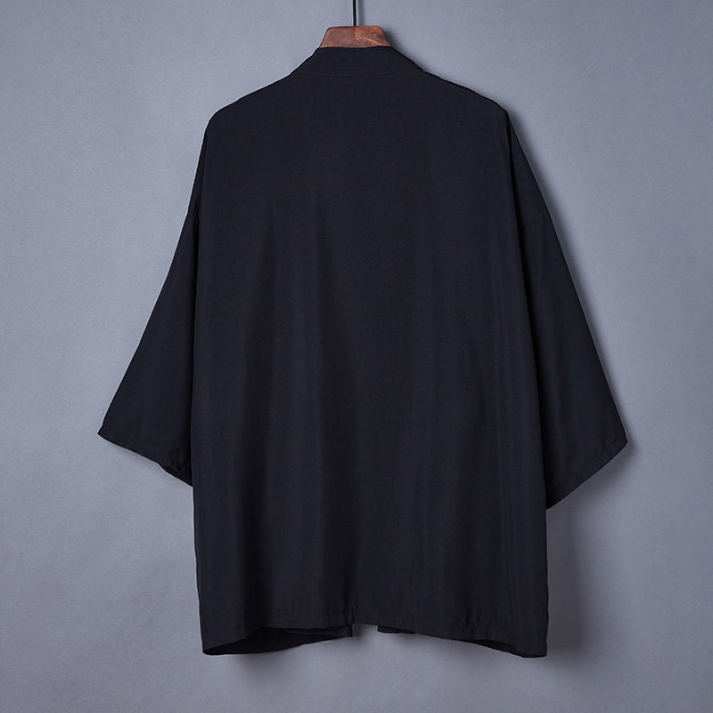 Solid Color Cardigan Summer Shirt For Air Conditioning Room Sun Protection Clothing Tide