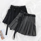 Pleated bust skirt