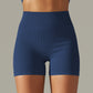 Pantalon de yoga tricoté sans coutures, taille haute, rehaussant les hanches