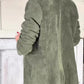 Casual Commuting Corduroy Blazer & Pants Set