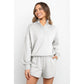 Combinaison de sport ample de couleur unie pour femmes, tenue de yoga