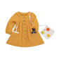 Cotton-crepe crepe cardigan
