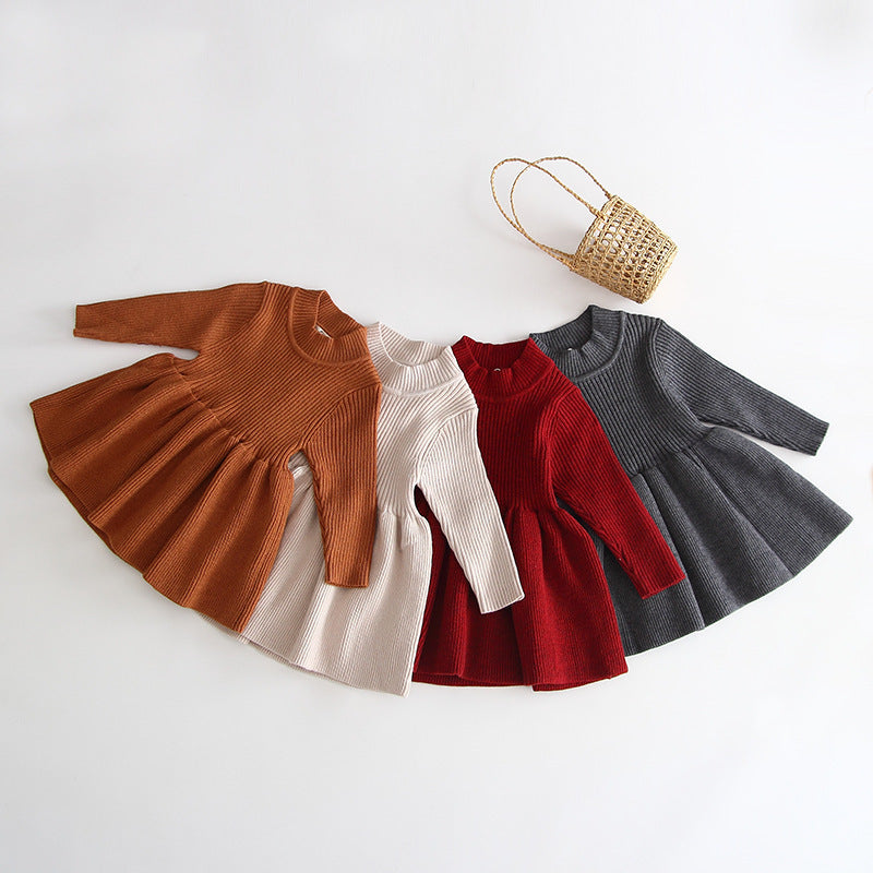 Ocean Princess knitted wool dress