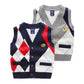 Children's knitted vest