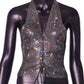 Women's Fashion Casual Fishnet Light Diamond Top