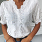 Women's Fashionable Personalized Lace Top Shirt